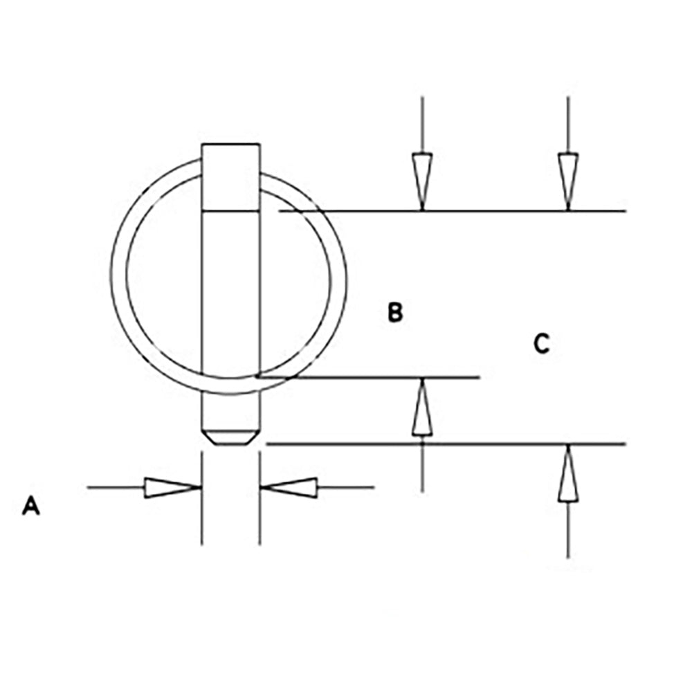 Lynch Pin Fits Universal Products Replaces PN07-C