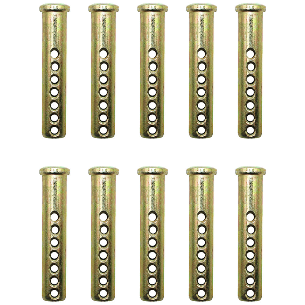 (10) Replacement Clevis Pins 2-5/8" x 1/2"