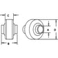 Weld-on Ball Fits Universal Products Replaces 49G14