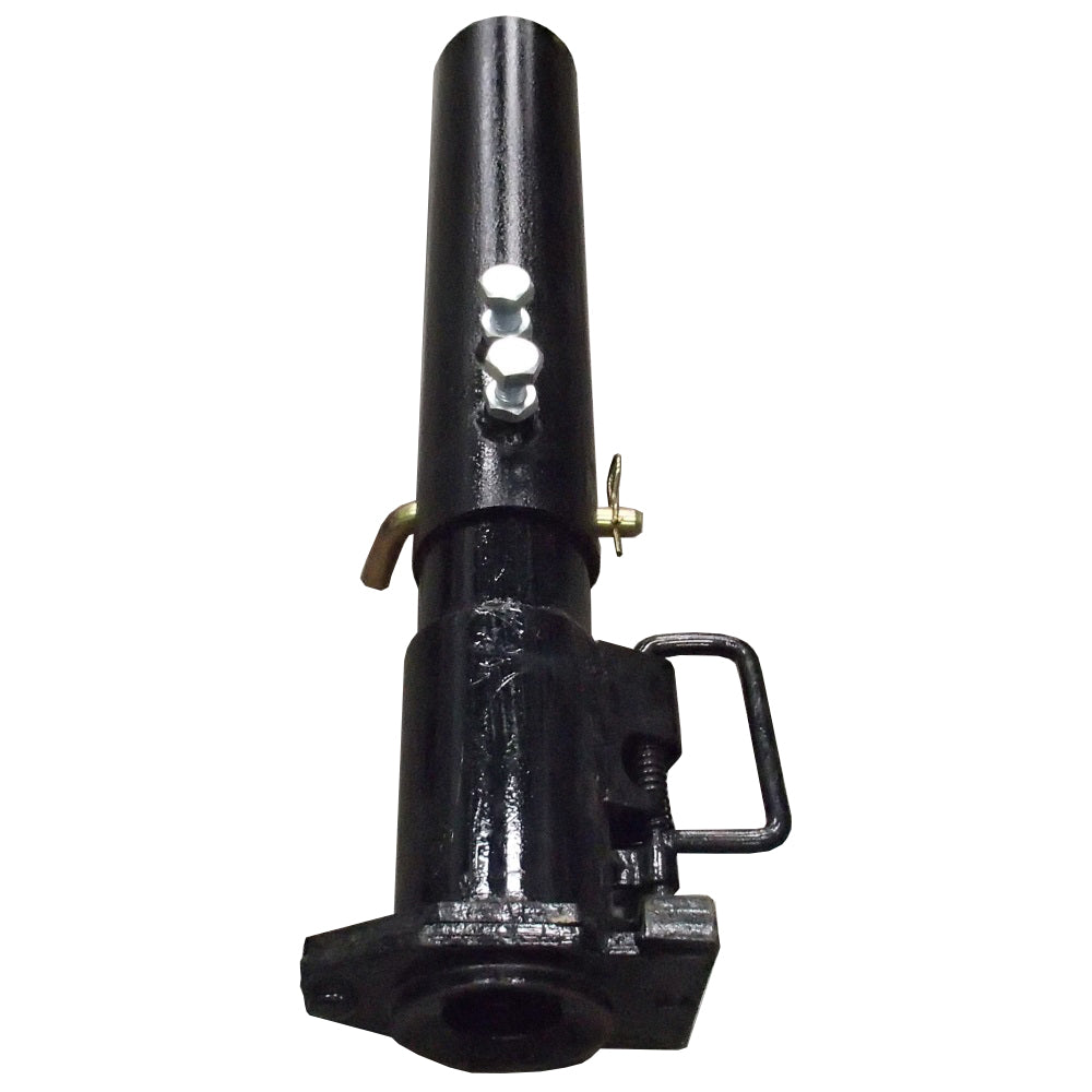 Round Tube Gooseneck Coupler w/ 2 Set Screws & Pins - 2-5/16", 25K