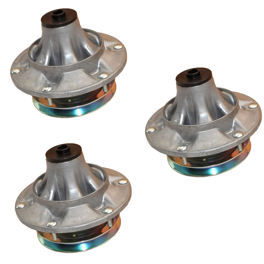 3 Pack Mower Deck Spindles Fits John Deere 1570 1575 1580 Front Mount Mower 60"