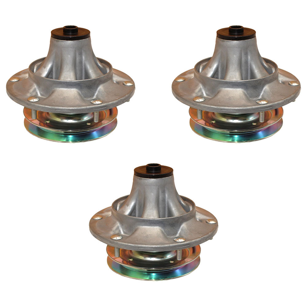 3 Pack Mower Deck Spindles Fits John Deere 1570 1575 1580 Front Mount Mower 60"