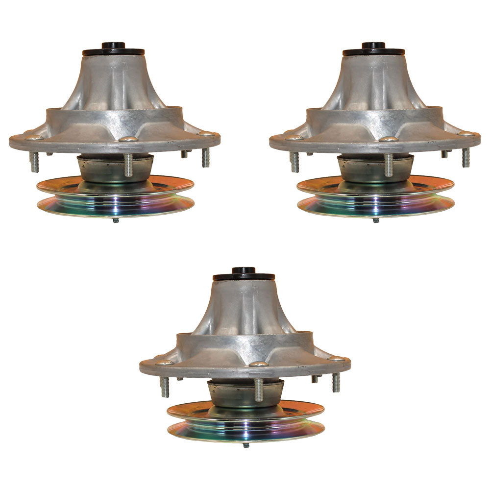 3 Pack Mower Deck Spindles Fits John Deere 1570 1575 1580 Front Mount Mower 60"