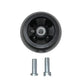 Greasable Solid Deck Wheel Kit w/Bushings Fits John Deere Replaces AM125172