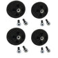 4 Pack Greasable Deck Wheels Fits John Deere 425 445 455 Mowers 48" 54" AM125172