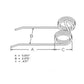 700703860 Double Tine Fits Challenger Hay Baler 1838 1840 1842 SB34 SB36 SB44