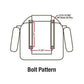 High Back Industrial Seat w/ Suspension Slide Track & Armrests.