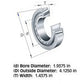 HM807044 Tractor Tapered Roller Bearing Cone 1.9375" Bore 4.125" OD