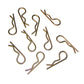 Set of Ten (10) Hair Pin Clips HP6 3/32" Diameter Wire 1-5/8" Long