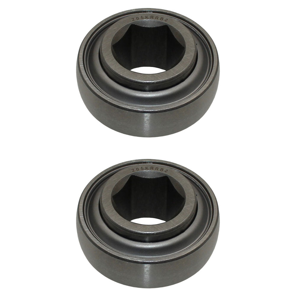22258X Qty 2: Pre-Lube Hex Bore Spherical Ball Bearing Fits Massey Ferguson