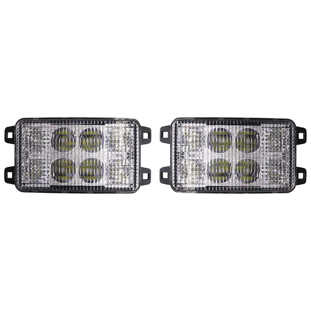 Hi-Lo Beam LED Headlight Kit Fits John Deere Compact Tractors, 3200 Lumens