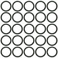R26375 25 Hydraulic O-Rings Fits John Deere 9400 9410 9450 9500 9510 9550