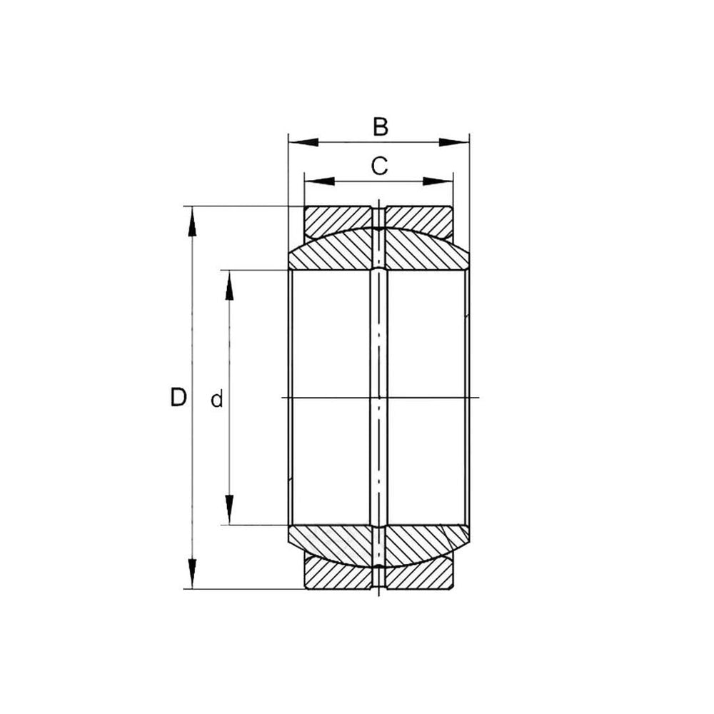 S.59127 Sensor Shaft Bearing - Fits Case IH