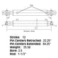 2512 New 2500 & 3000 PSI Cylinder Fits Hercules Snow Plow Models