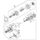 KV23968 Left Hand Hydraulic Motor Fits John Deere Skid Steer 260 270