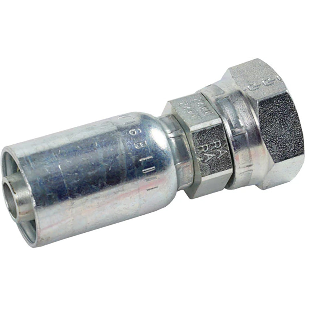 FJX-08-08 Female Jic 37 deg Swivel Crimp Coupling Fits New Holland 997927R1