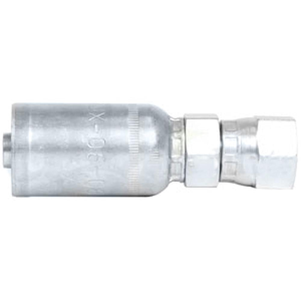 06M-606 Female Jic 37° Swivel Straight Crimp Fitting Fits Universal Products