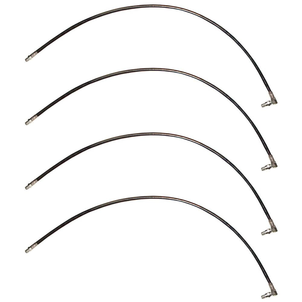 Qty 4: Snow Plow Hydraulic Pressure Hose Fits Arctic Replaces 1304030