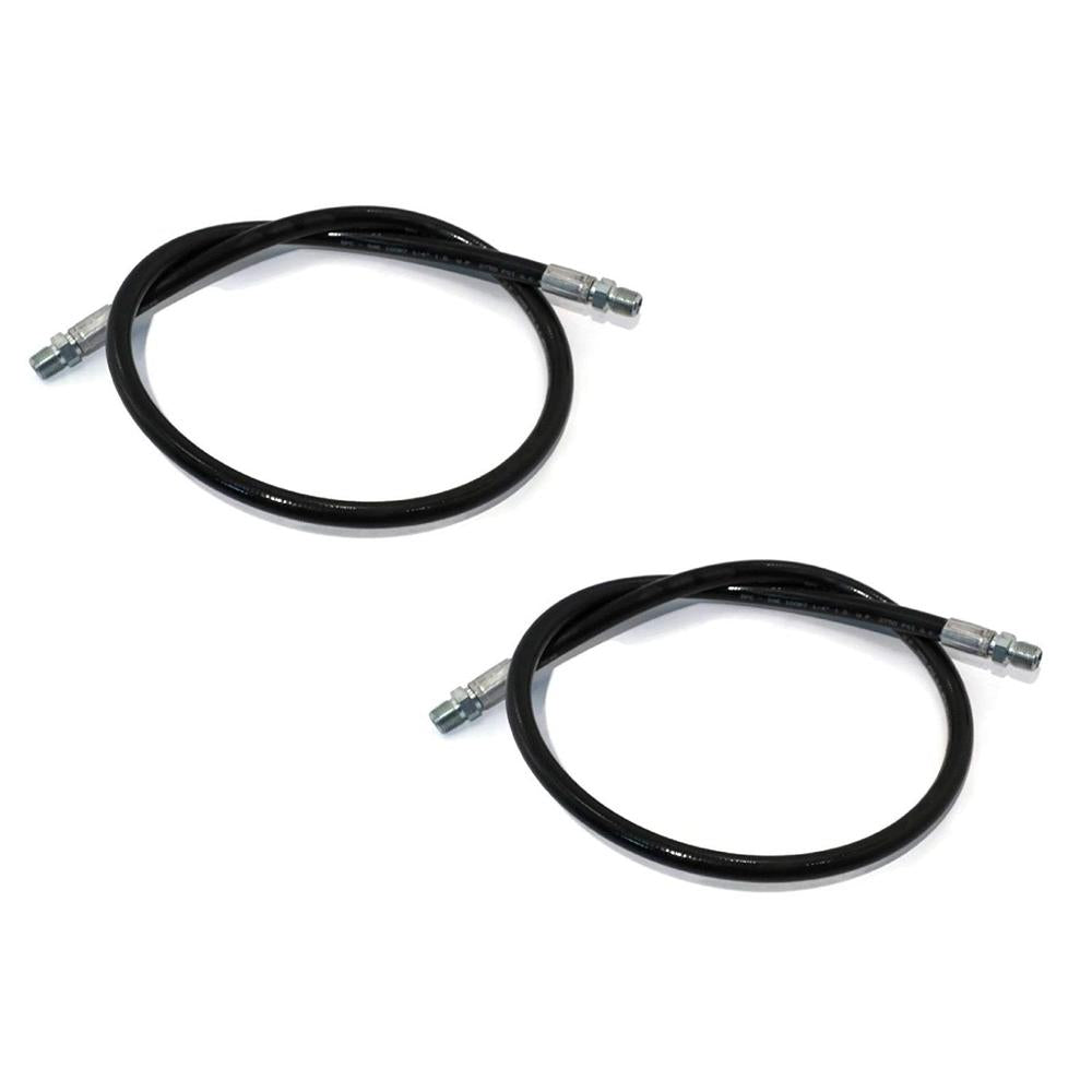 Qty 2: High-Pressure Hydraulic Hoses Fits Western Replaces 1304225