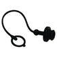 Dust Plug / Cap (Black) Fits Universal Products Replaces 25685205-2M