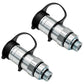 Qty 2: Female Coupler
 Fits Ford/New Holland Replaces 5179558