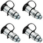 Qty 4: Female Coupler
 Fits John Deere Replaces AL119348
