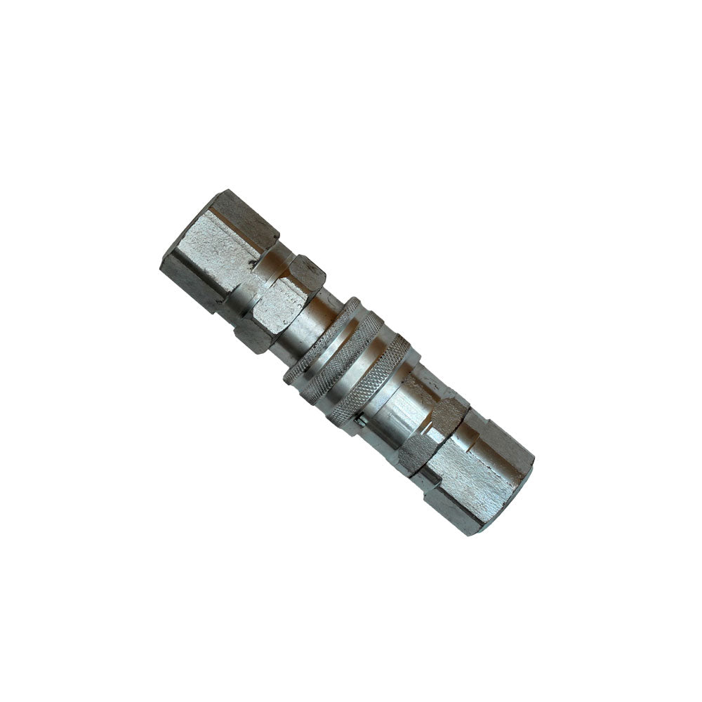 Flat Face Hydraulic Quick Connect Coupler Fits Bobcat Replaces FF12-08N