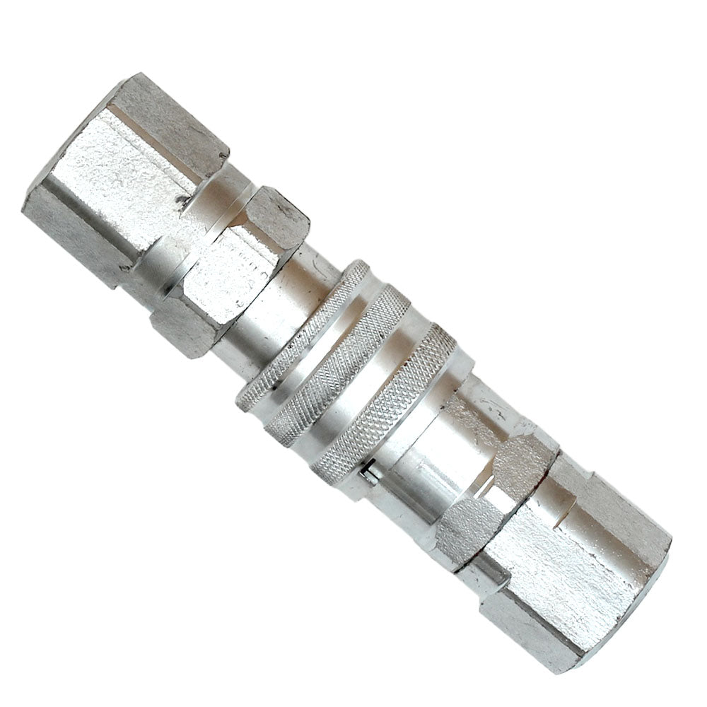 1/2 NPT Flat Face Hydraulic Quick Connect Couplers Coupling Loader Fits Bobcat