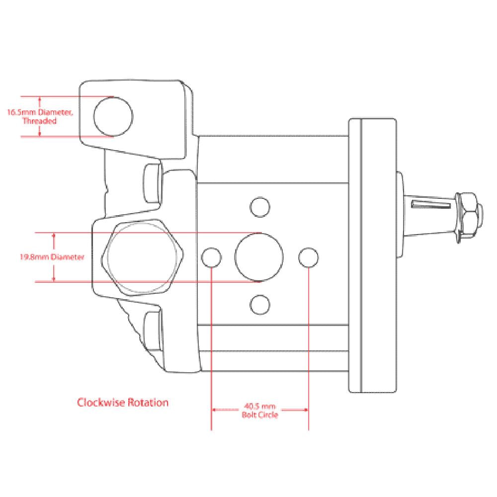 5180273 Power Steering Pump for Fiat Tractors 65-90, 72-93+