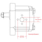 Hydraulic Pump Fits Fiat Replaces 00568162
