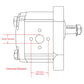 Hydraulic Pump Fits Massey Ferguson Replaces 1825212M91-HYDPUMP