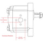 Hydraulic Pump Fits Long Replaces TX11830-CLOCKWISE