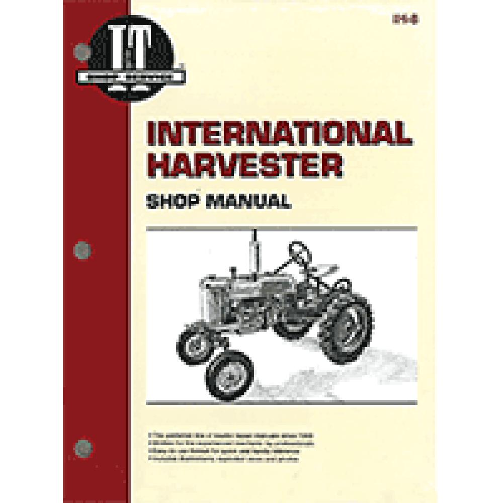 IH8 New Shop Manual Fits Case-IH Tractor Models A B C H M MD Fits Cub W6TA +