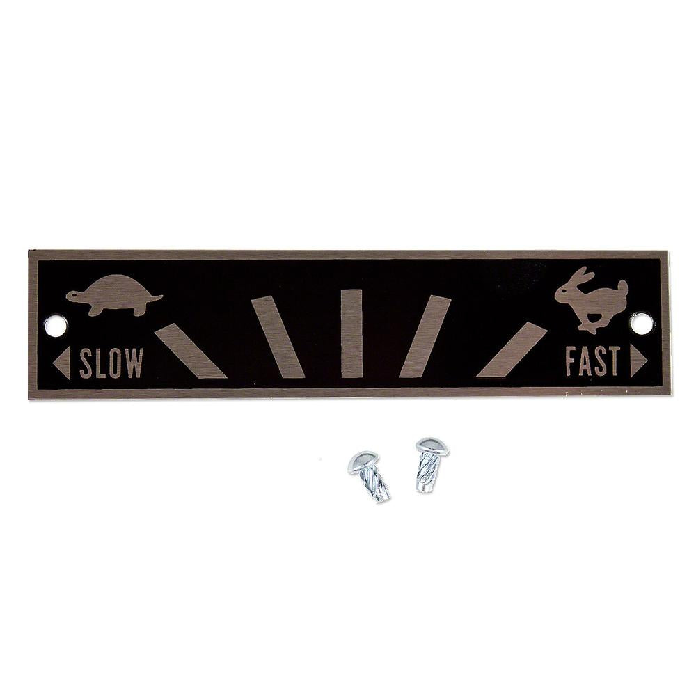 IHS1763 Throttle Speed Indicator Plate Fits International