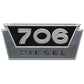 IHS722 Side Emblem Fits International