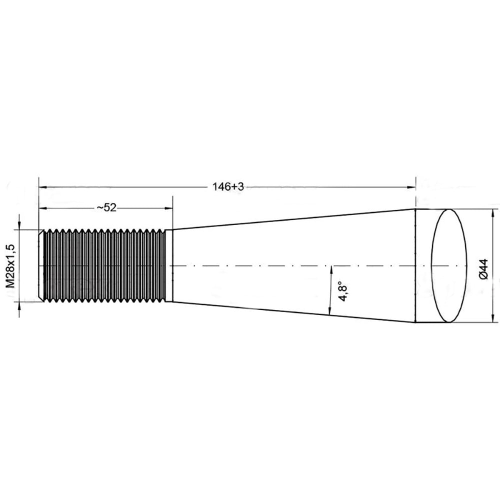 77019 Bale Spear 55 Conus 2 For Various Makes