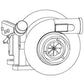 Turbocharger Fits Allis Chalmers Replaces 3535617