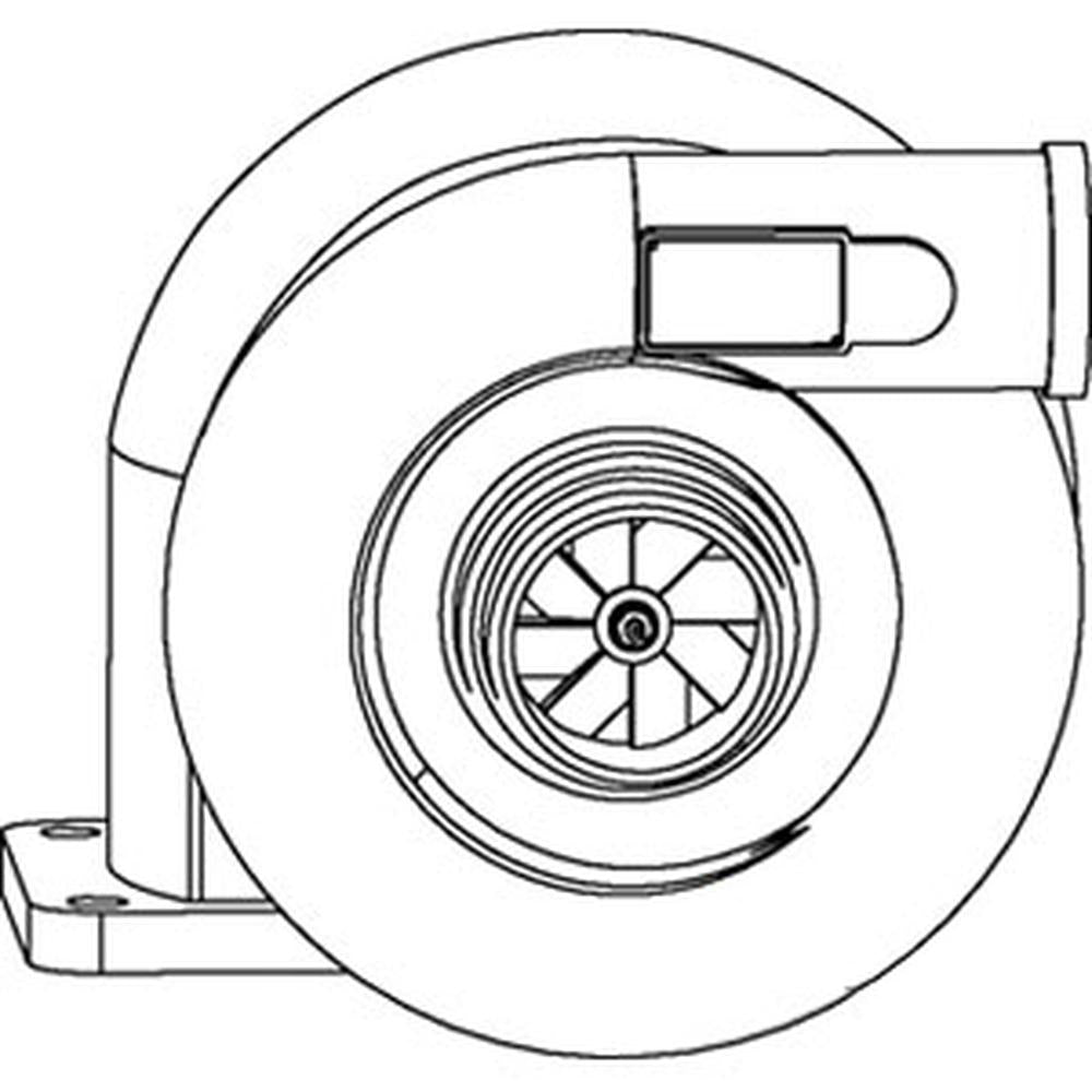 3522778 Turbocharger Holset Fits Case IH 5140 5240 5250 ++ Tractors