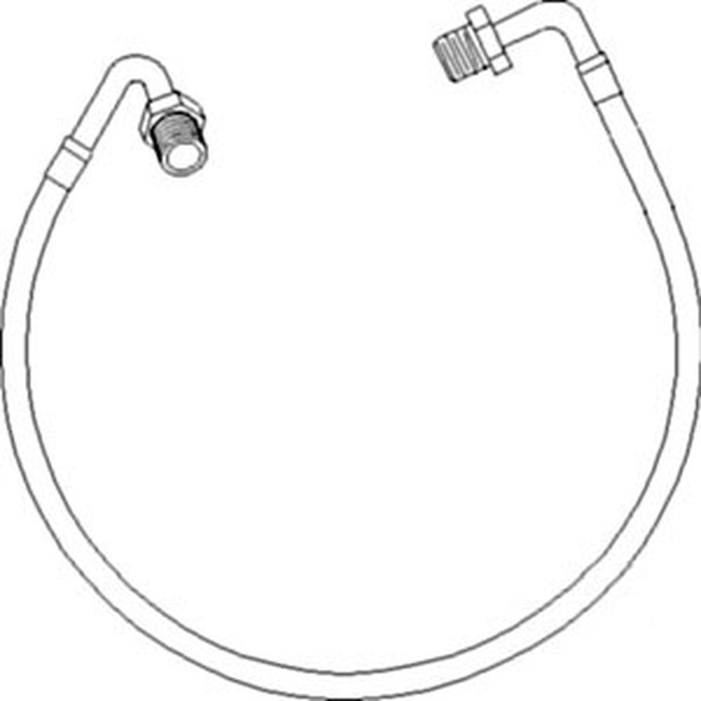 Turbo Supply Hose Fits Case/International Harvester Replaces J909548