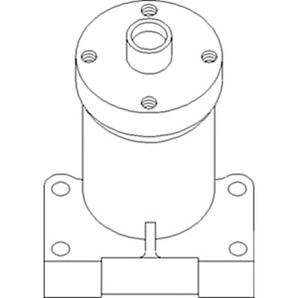 WN-J942896-PEX Radiator, Fan, Support Fits International/CaseIH 1660 1666 1670