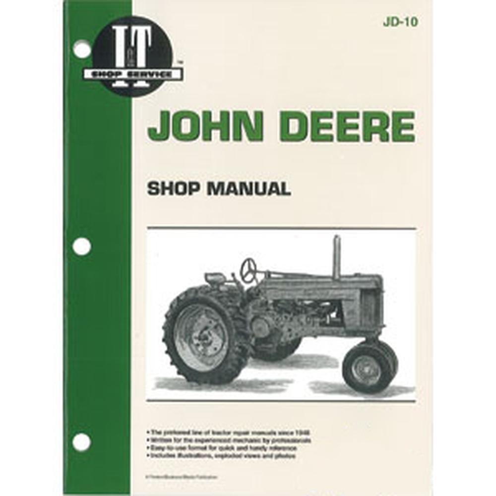 SMJD10 JD-10 New Shop Manual Fits John Deere Tractor 50 60 70
