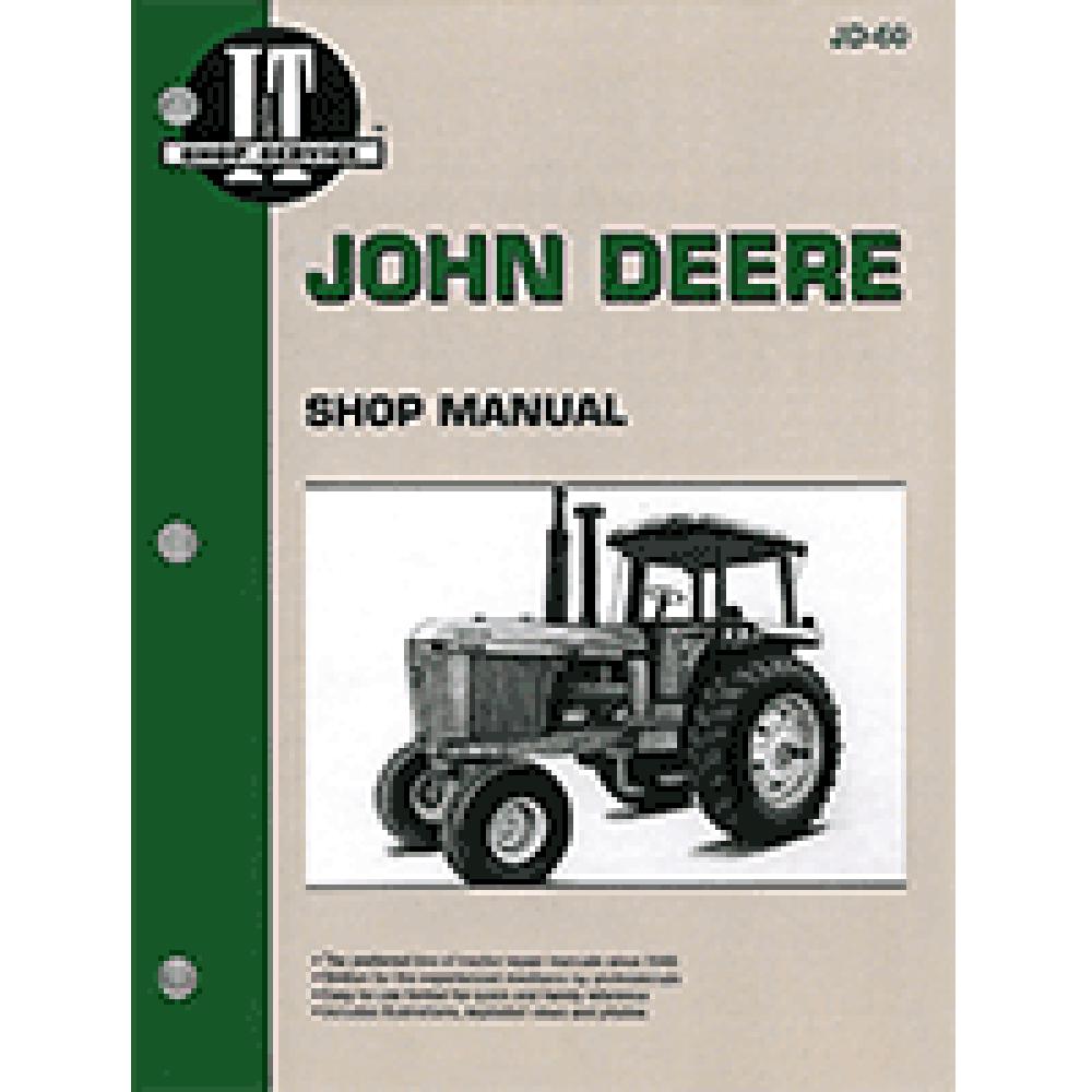 JD-60 I&T Shop Manual Fits John Deere 4055 4255 4455 4755 4955