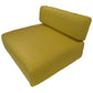 Yellow Backrest & Seat Cushion Set Fits John Deere Replaces YFR3YEL