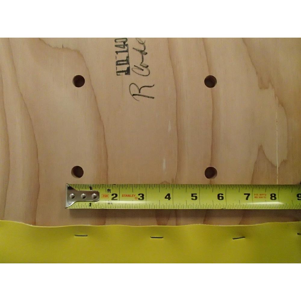 Yellow Backrest & Seat Cushion Set Fits John Deere Replaces YFR3YEL