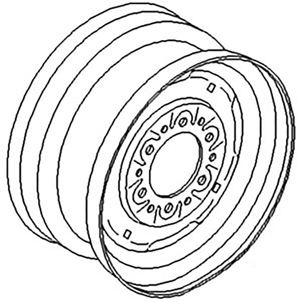 Fits JD1091 Front Wheel Rim Fits John Deere 4000 4020 4030 4040 4230 4240 4320 4