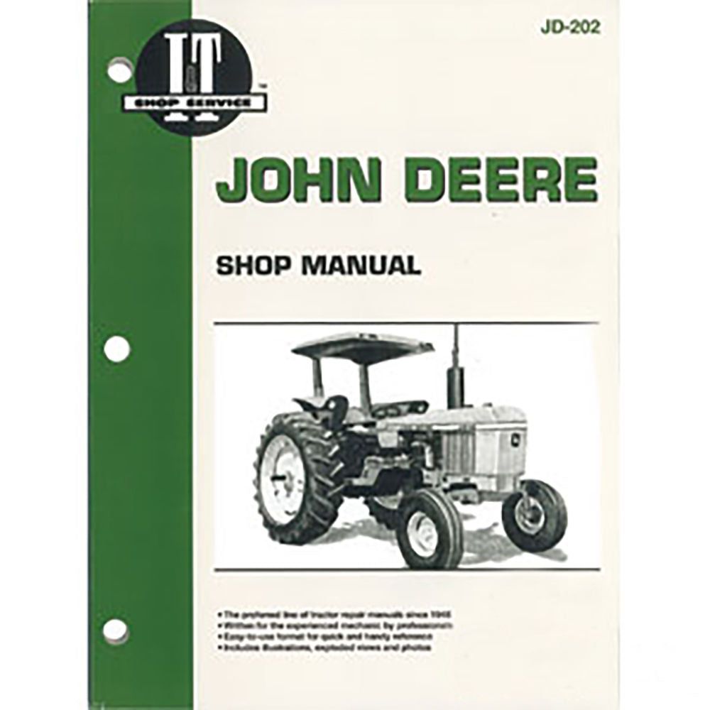 JD202 I & T Shop Service Manual Fits John Deere 2040 2240 2440 2510