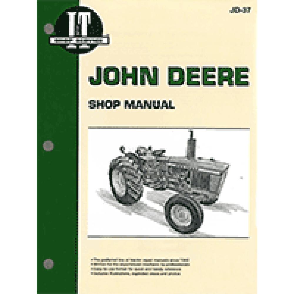 Shop Manual - Fits John Deere - ITJD37 - Replaces 848-1337, JD-37, JD37, SMJD37