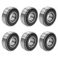 (Qty 6) Z9504-RST 3/4" Bore Mower Bearing 230-160 204BBAR P204RR6 Fits JD9236 Fi