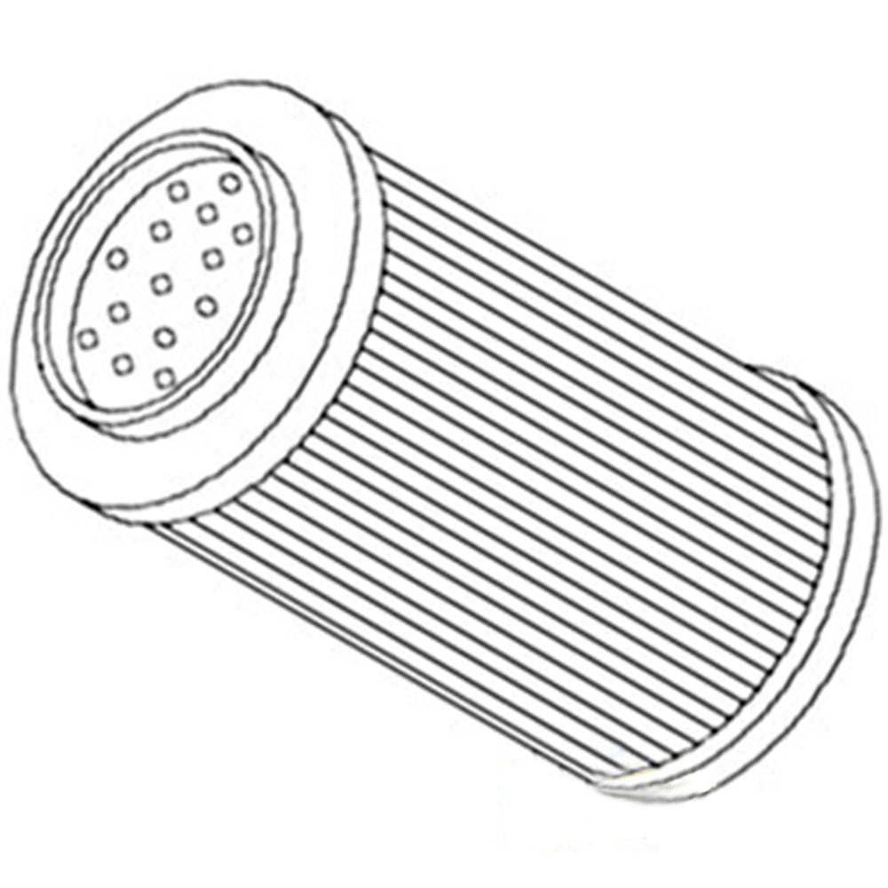 Filter - Hydraulic Wire Mesh Supported H9072 Fits Case and Fits John Deere