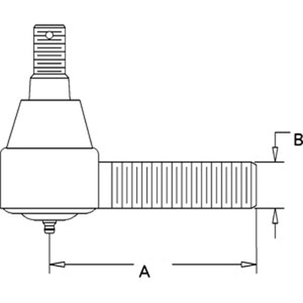 RH Tie Rod Fits John Deere Tractor Models 3030 3120 3130